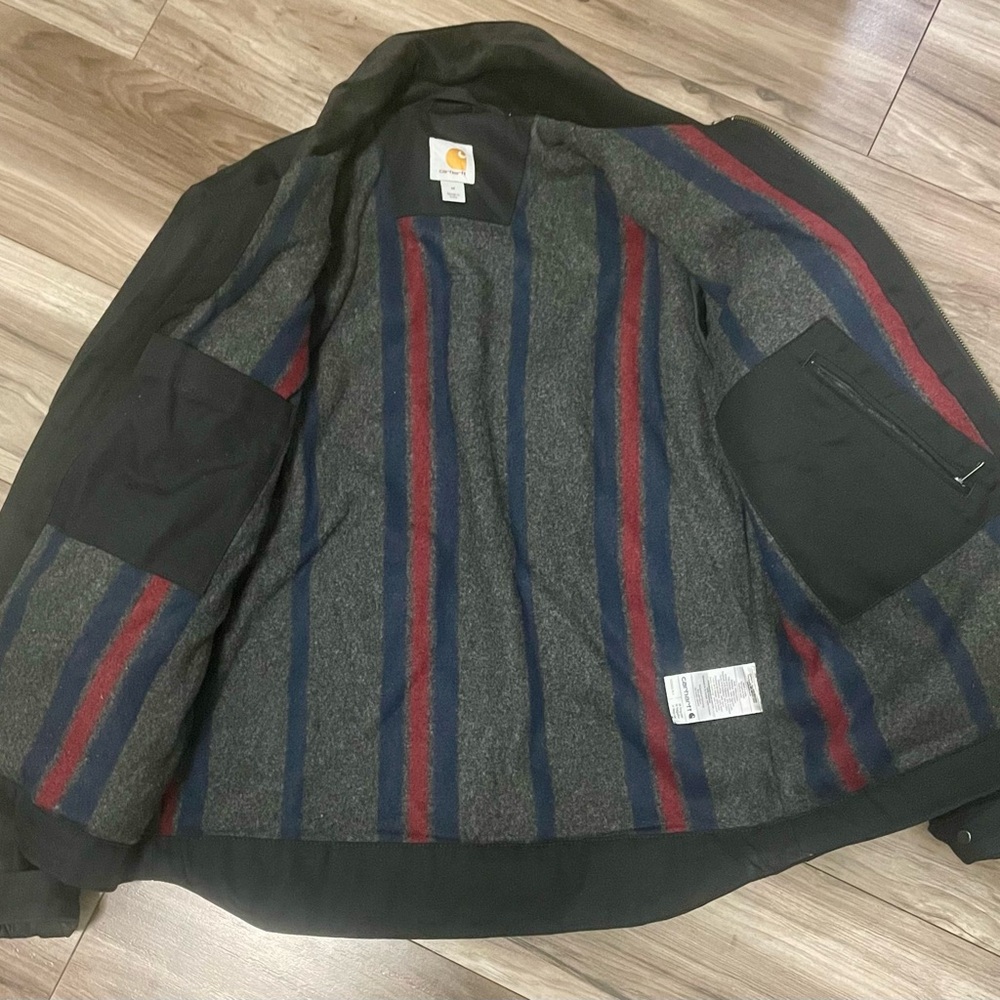 Carhartt Men's Classic Black Detroit Jacket - Picture 2 of 4